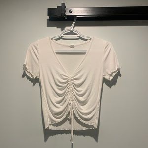 Garage white tee size m